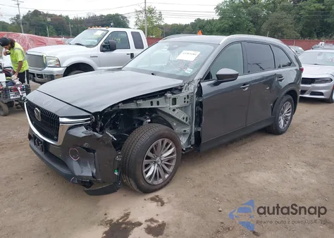 2025 Mazda Cx-90 3.3 Turbo Preferred Package из США, поврежденный, VIN JM3KKBHD4S1216086